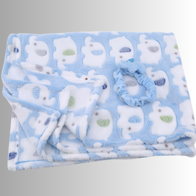 Couverture bebe polaire-|BoréalBlanket|-Mignonne