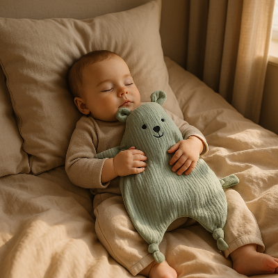 Doudou bebe-|ÉcharpeRéconfortante|-Apaisant