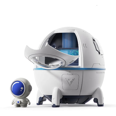 Humidificateur d'air chambre-|JetDeFusée|-Rechargeable blanche