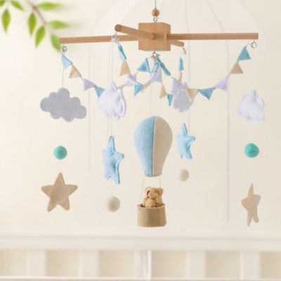 Mobile bébé | Montgolfière-Enchanteur