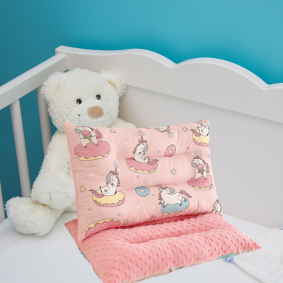 Oreiller pour bebe-|RigoloDodo|-Microfibre-Licorne