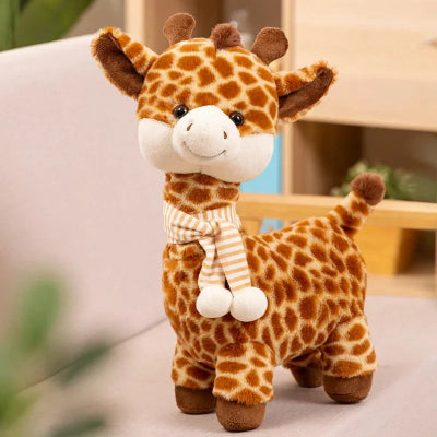 Peluche girafe-|Gigi|-Réconfortante