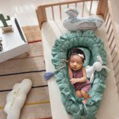 Réducteur de lit bébé - NidD'ange™- Soutien