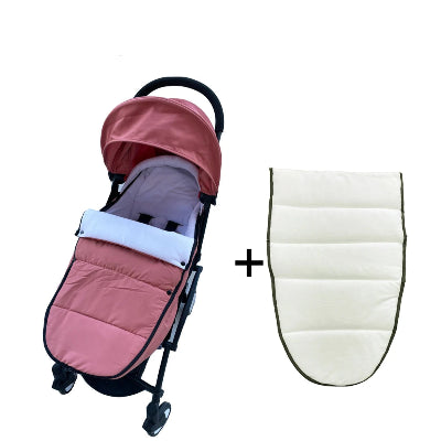 Chancelière Poussette | MomTan™ Rose