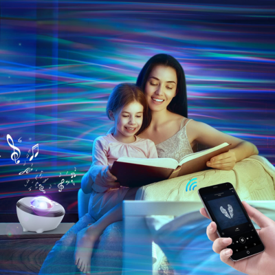 Veilleuse projection-|Aurora|-Techno pratique