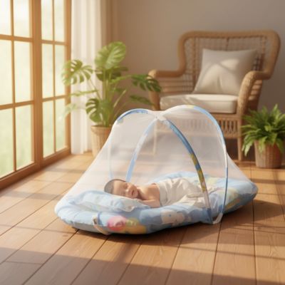 Confort Déplacement — bébé confortablement installé en poussette