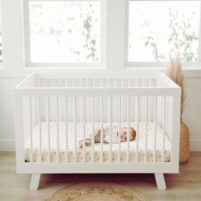 Drap housse pour bébé berceau - Gaze de coton monochromatique | BébéConfort™