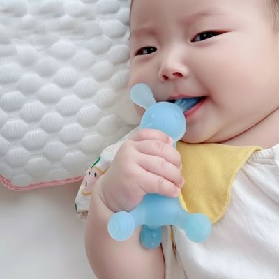 Anneau De Dentition Réfrigéré Silicone claire | Lapereau soulageant