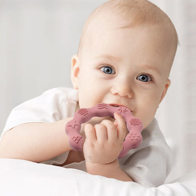 Anneau de dentition bébé ColorKids™ | Fleur allié