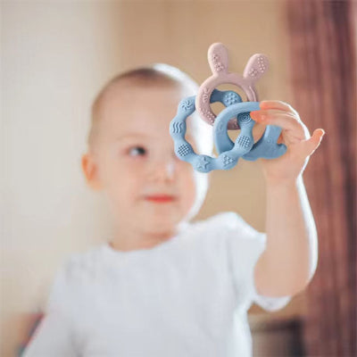 Anneau de dentition bebe-|StoreMaman|-Compagnon de jeu