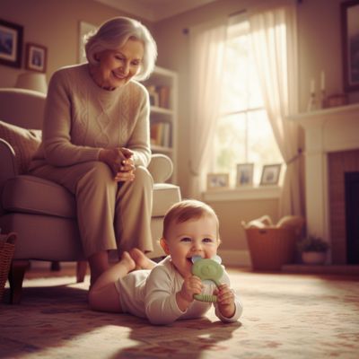 Anneau de dentition réfrigérant ourson en silicone |Teddy™ sécuritaire