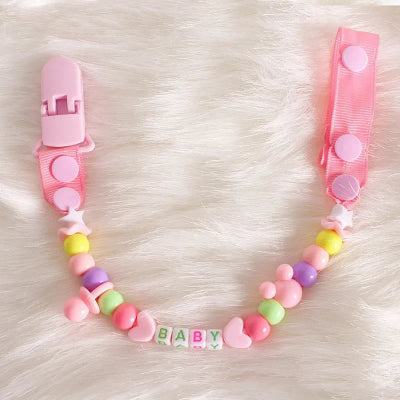 Attache sucette-|CrazyBall|-Efficace-rose