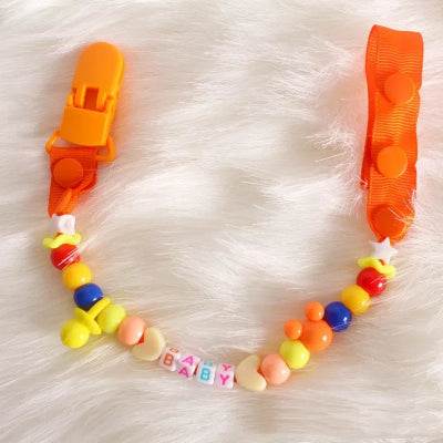 Attache sucette-|CrazyBall|-Parfaite-Orange