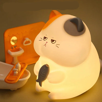 Bebe veilleuse-|NouveauStyle|-Chat gourmand