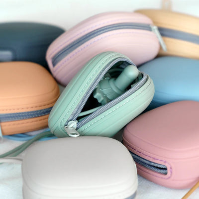 Boîte à tétine-|ZipBoxBaby|-Fermeture Éclair