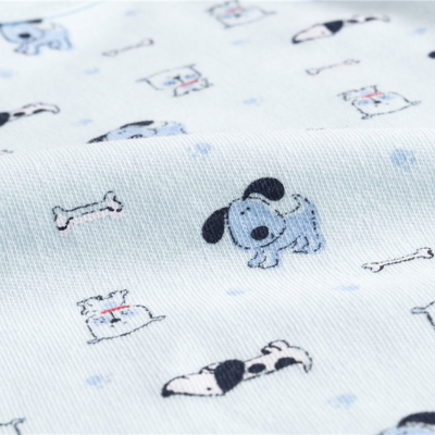 Body bebe manche longue-|LaBarboteuse|-Motif chiens