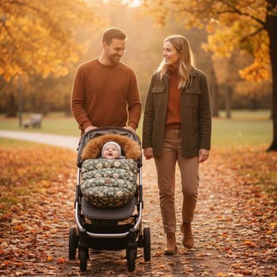 Chancelière 0-24 M | NidAmour™ Fleurs