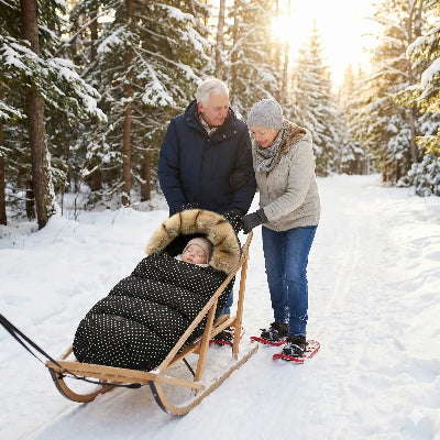 Chancelière Poussette 0-36 M | Nounours™ Cocon douillet