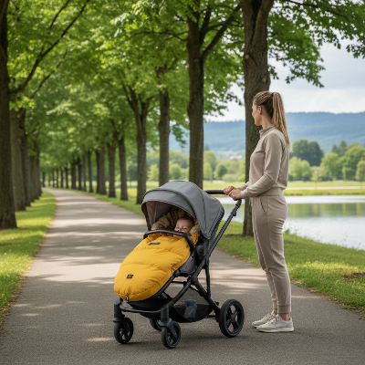 Chancelière Poussette 0-36 M | Nounours™ Promenade sereine
