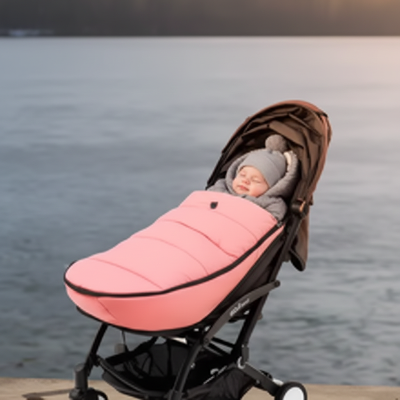 Chancelière poussette 0-36 M rose | Banana™- cocon douillet