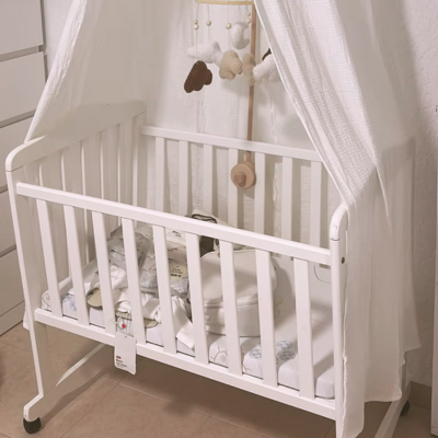 Ciel de lit bébé-|Baldaquin|-Installable