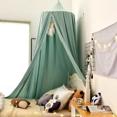 Ciel de lit bébé-|Baldaquin|-Vert tendre 
