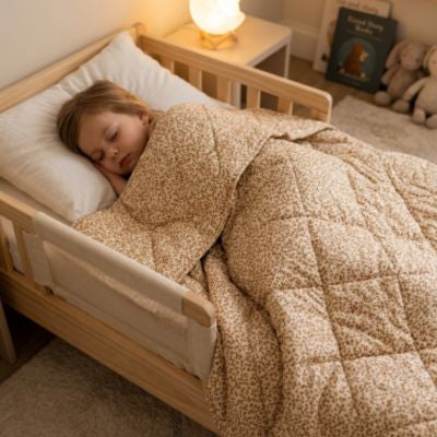 Couette pour bébé 85 × 100 cm | Feuilles d'automne – Sommeil sain