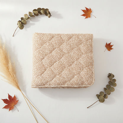 Nature-themed baby duvet 85 x 100 cm | Autumn leaves