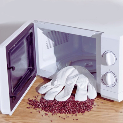 Coussin de sommeil Oie | MainsMagiques™ – Se réchauffe au micro-ondes