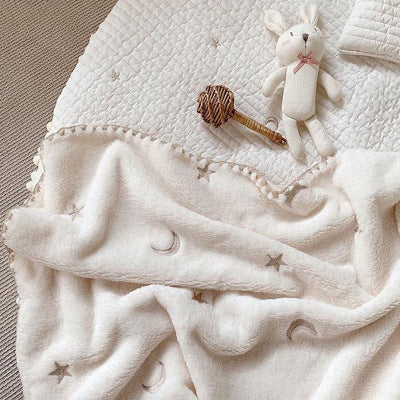 Couverture bebe polaire Nature | BoréaleBlanket™ – Sécurisante
