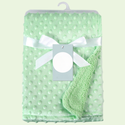 Plaid bebe-|BubbleBlanket|-Vert