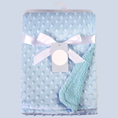 Plaid bebe-|BubbleBlanket|-Bleu