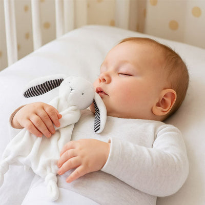 Doudou bebe-|PelucheLapin|-Apaisante