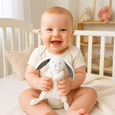 Doudou bebe-|PelucheLapin|-Compagnon