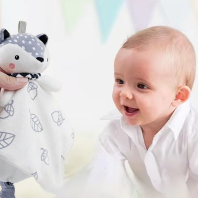 Doudou pour bebe-|BabyBlanket|-Stimulant