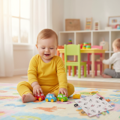 Doudou Étiquettes Bébé avec Anneau | LittleBlanket™ rassurante