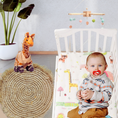 Drap housse bebe | FitBed™- Stimule
