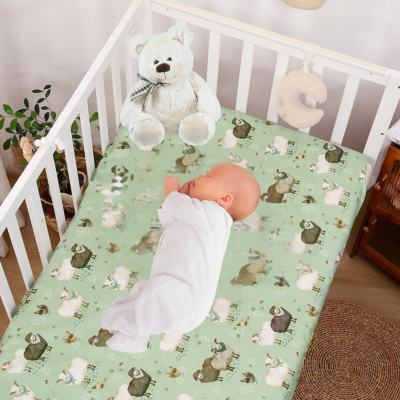 Draps de lit bébé 70 × 130 cm, 2 pièces | MoutonCâlin™ – Confortables