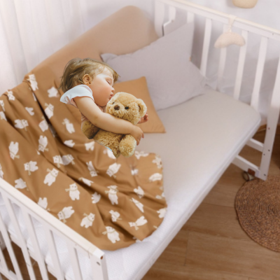 Draps de lit bébé 70 × 130 cm, 2 pièces | OursonDodu™ – Confortables
