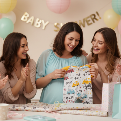 Grenouillère pour bebe Voitures Ti-Minois™ Baby Shower