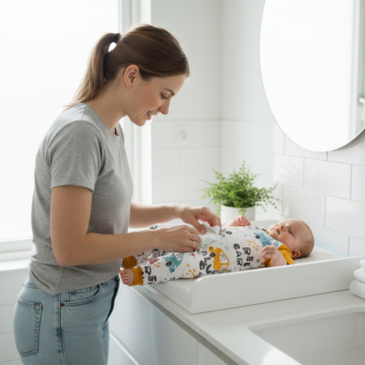 Grenouillère pour bebe Voitures Ti-Minois™ changement de couches