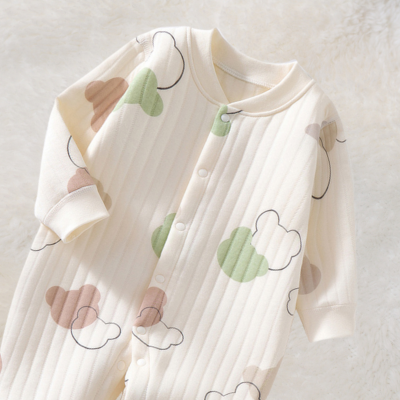 Grenouillère pour bébé-|BabyClouds|-Confection parfaite
