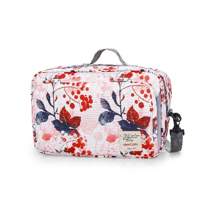 Sac à langer bébé-|SHISHI|- Fleurs Rouges