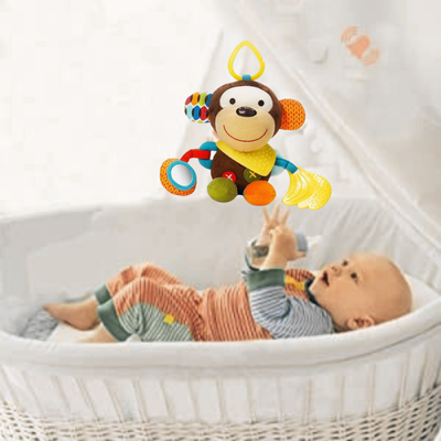 Hochet pour bebe-|CrazyPlush|- Éveil sensorielle