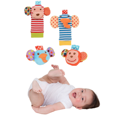 Hochet pour bebe-|OLOEY|-Animaux-Singe