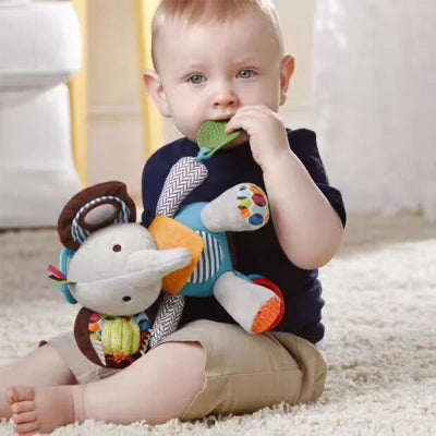Hochet pour bebe-|CrazyPlush|- Éléphant