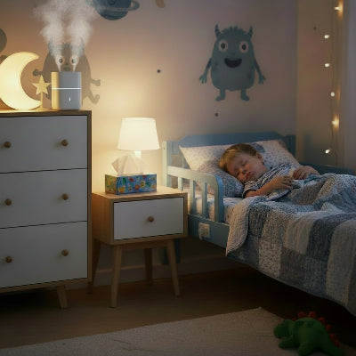 Humidificateur air chambre | TourelleBlanche™ – Aide à la respiration