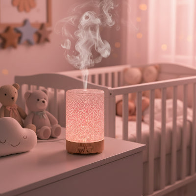Humidificateur air chambre décoratif | Mosaïque – Utilisation quotidienne