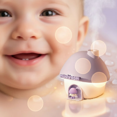 Humidificateur d'air bébé Champignon | La Maisonnette – Peau hydratée