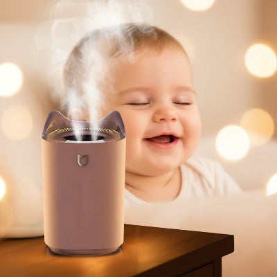 Humidificateur d'air bebe grande capacité | Oreilles de chat – Respiration naturelle 
